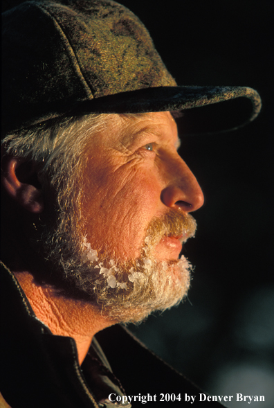 Big game hunter (portrait).