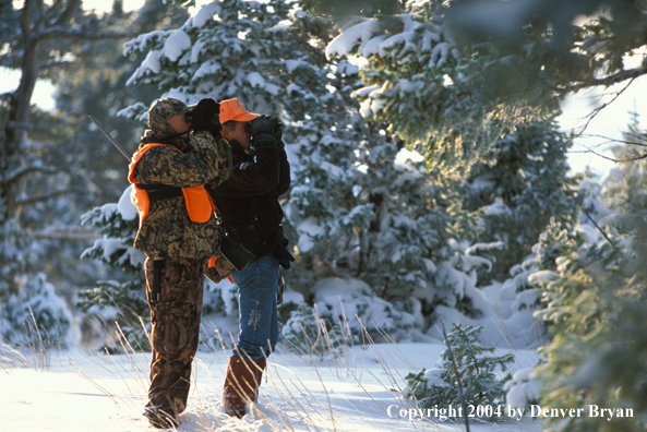 Big game hunters glassing.