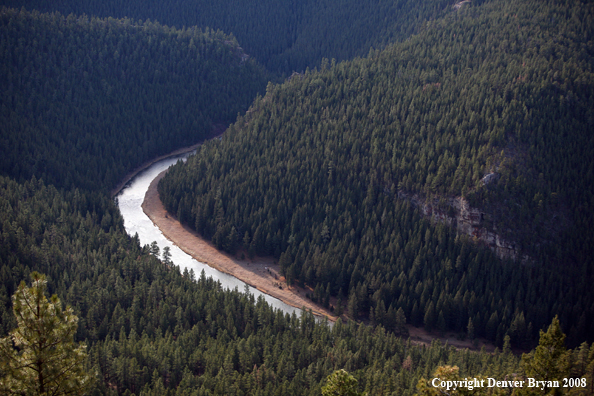 Smith River Landscape Montana