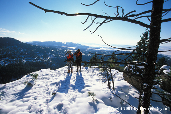 Big game hunters glassing.