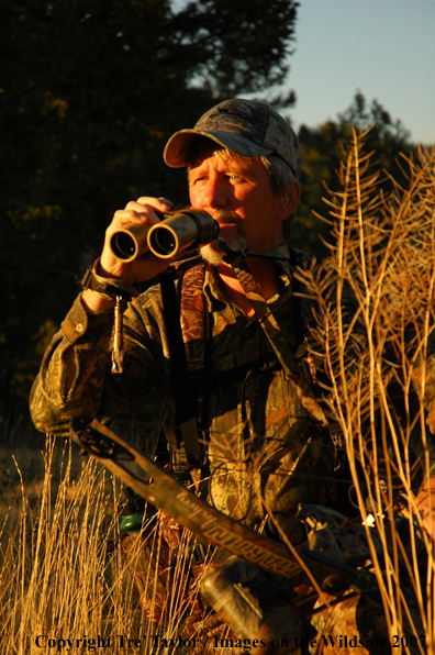 Bowhunter glassing