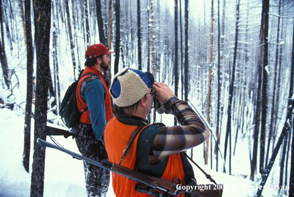 Big game hunters glassing.