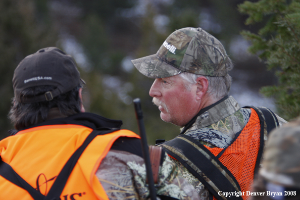 Elk Hunters in Field