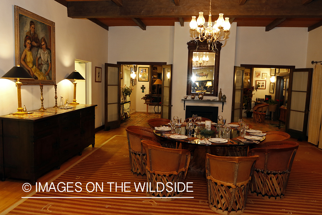 Lodge in Chiricahua, Arizona.