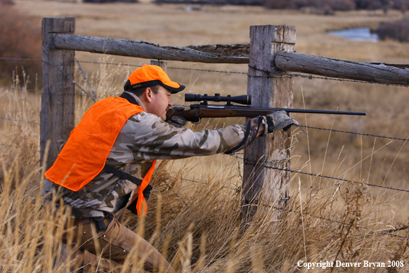 Big Game Hunter in Field