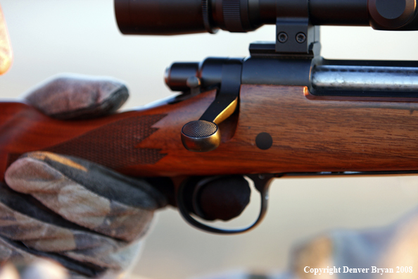 Big Game Hunter in Field