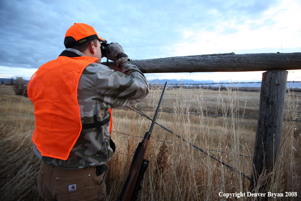 Big Game Hunter in Field