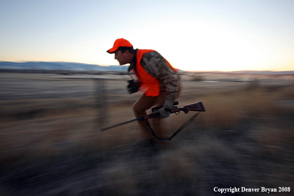 Big Game Hunter in Field