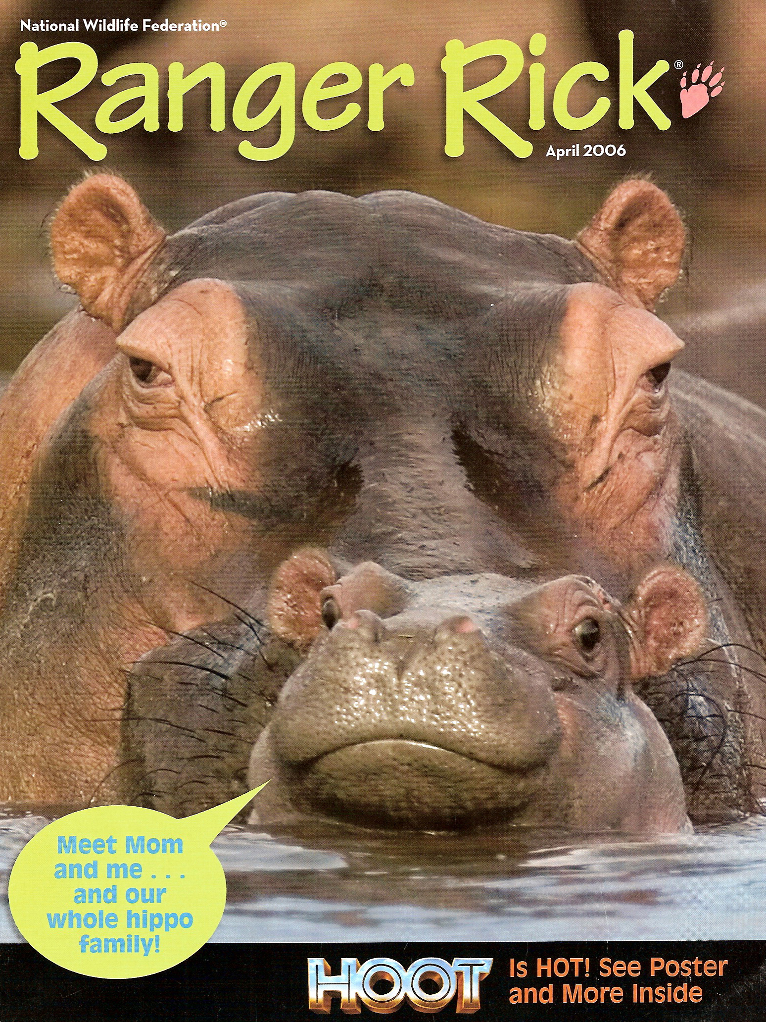 Ranger Rick April 06 Cover